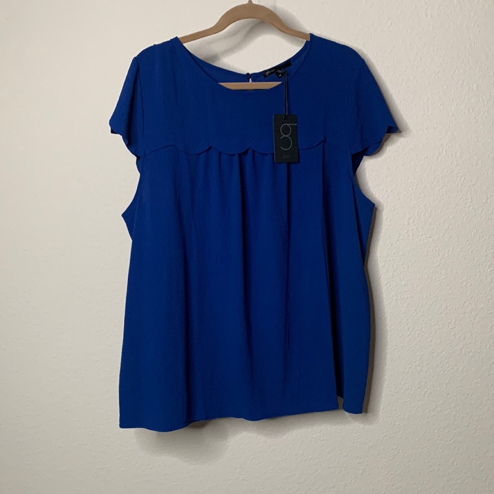 Gibson Cap Sleeve Top size 1X - NWT